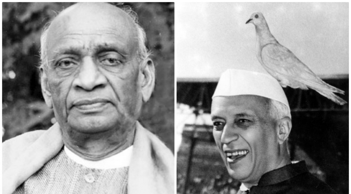 Congress leader says Sardar Patel responsible for partition, Nehru's ...