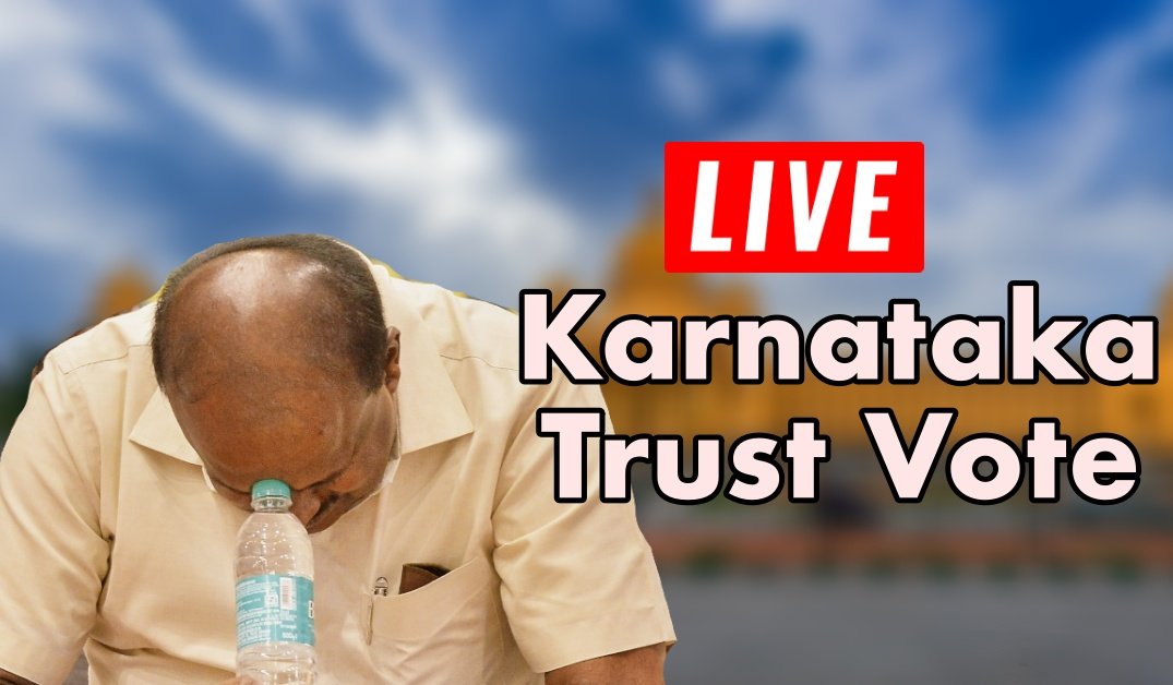 Live Karnataka Updates: Trust Vote To Take Place Today - Opindia News