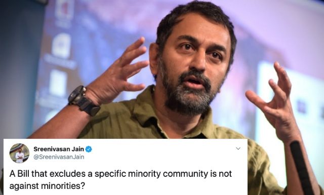 NDTV's Sreenivasan Jain claims Muslims are minorities in Islamic States