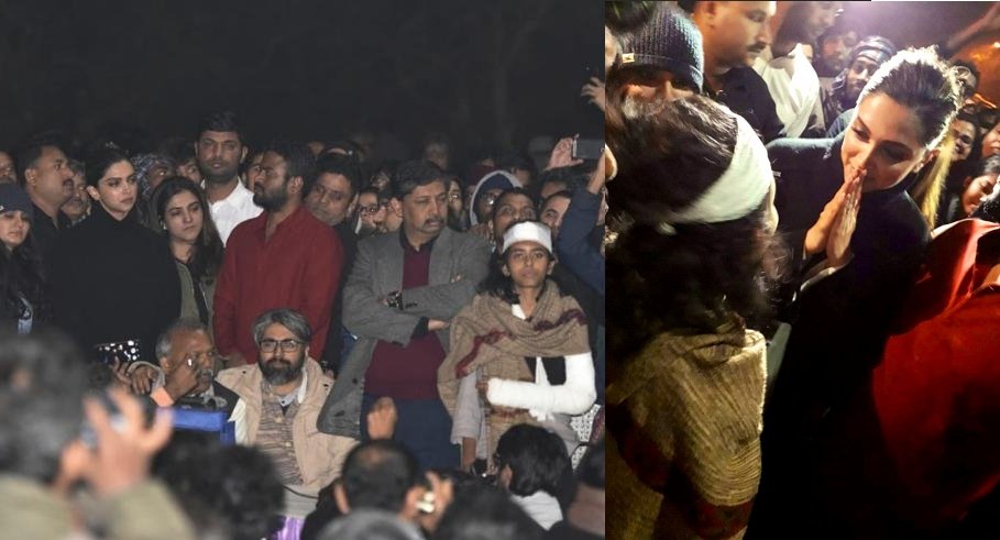 Deepika Padukone Joins JNU Protests 3 Days Ahead Of Movie Release