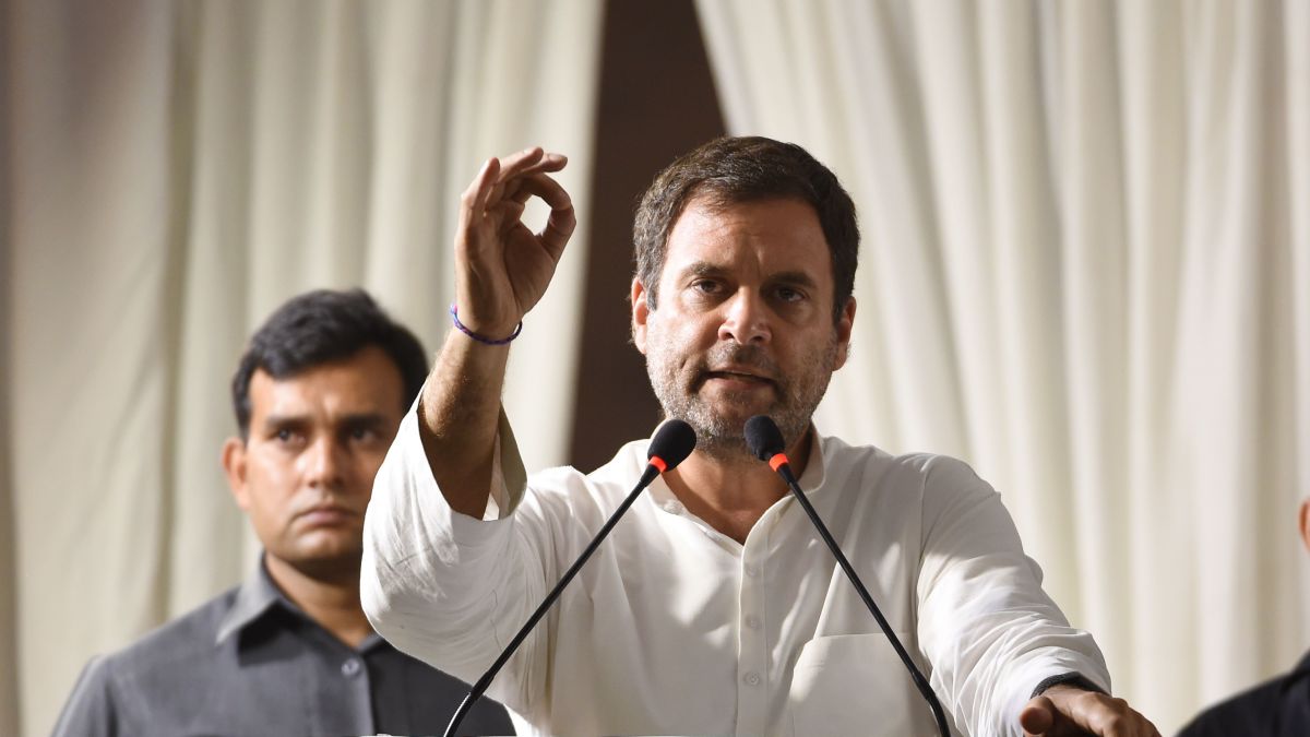 Rahul Gandhi claims that China have intruded 1200 km into Indian territory