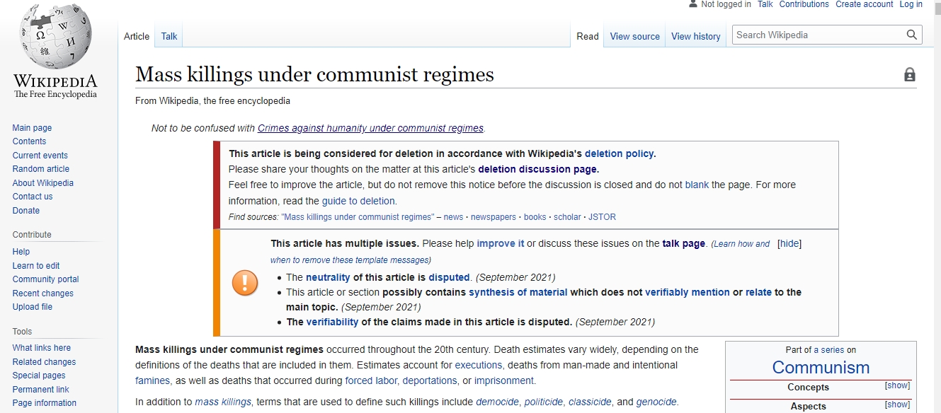 Wikipedia Continues To Rewrite History, This Time Prepares To Delete ...