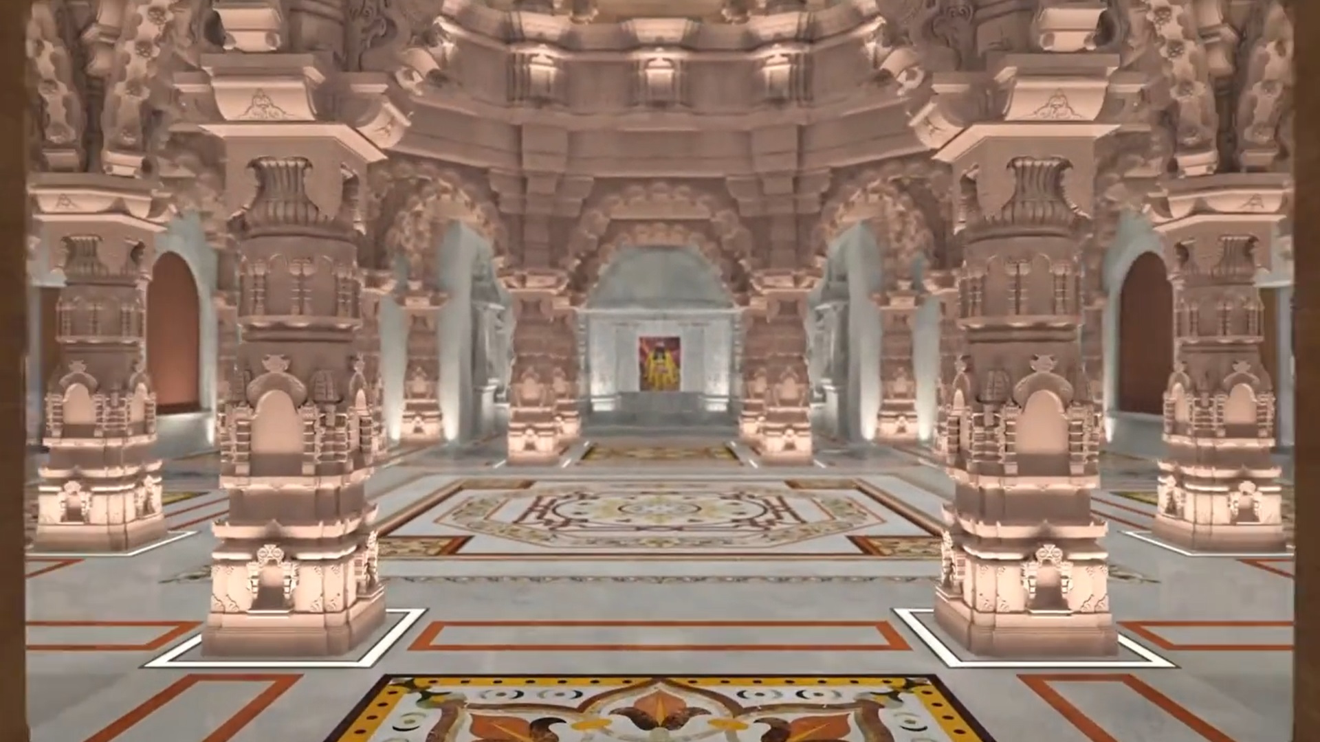 3D Preview Of Grand Ram Mandir In Ayodhya Released