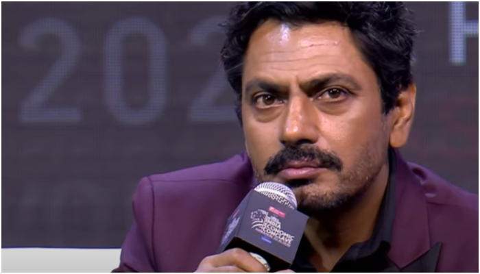 Nawazuddin Siddiqui says Hindi film sets have scripts written in English, everyone speaks English which confuses artists