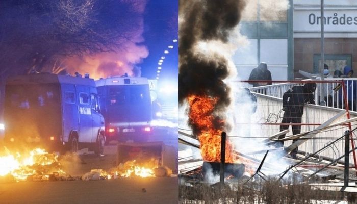 Sweden riots: 40 arrested after violence breaks out in Swedish cities over Quran burning