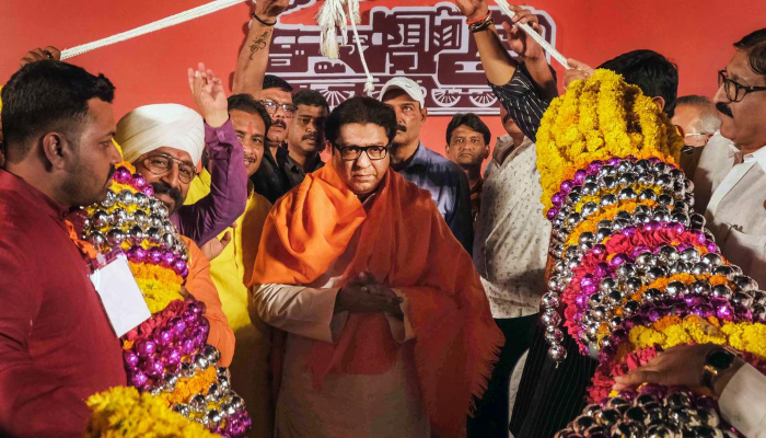 Raj Thackeray booked for allegedly inciting the public at Auranagabad rally