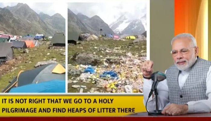 Mann ki Baat: PM Modi appeals Char Dham pilgrims to keep the holy places clean