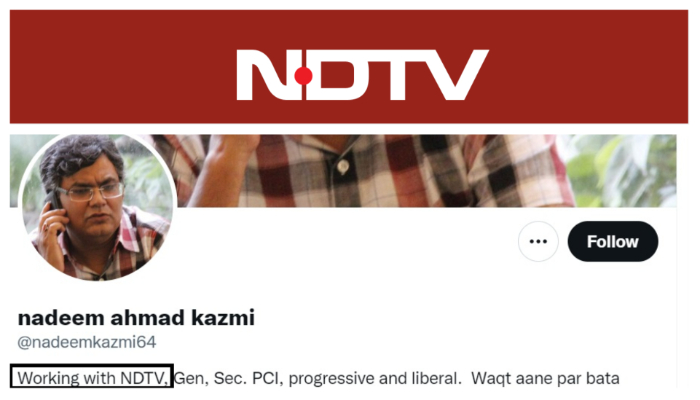 Journalist insults Eknath Shinde, starts attacking NDTV when reminded that he works for the channel