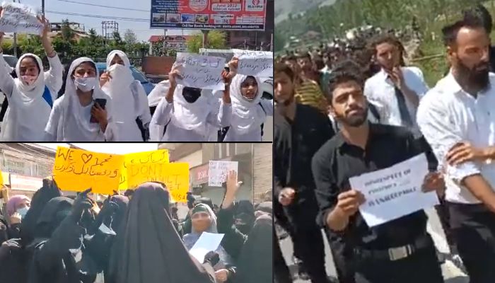 Muslim women, students in Kashmir join Islamic protests, demand beheading of Nupur Sharma