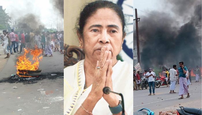 Howrah: Traffic disrupted, highway blocked over Nupur Sharma episode, Mamata Banerjee asks protestors to go to Delhi