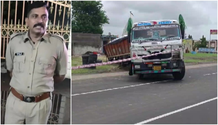 Gujarat: Police constable Kiran Raj mowed to death by a suspicious truck