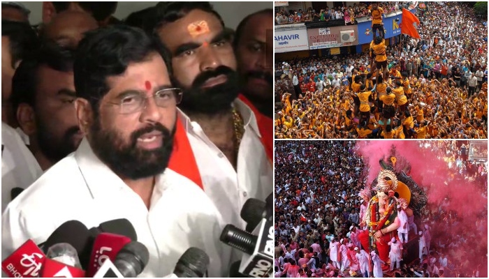 CM Eknath Shinde led govt to withdraw cases filed against agitations during Dahi Handi