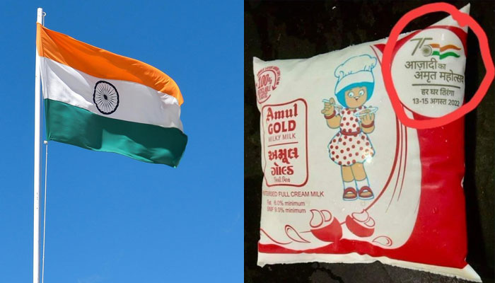 Fact-check: Did Amul print the Tiranga on the packets of its products