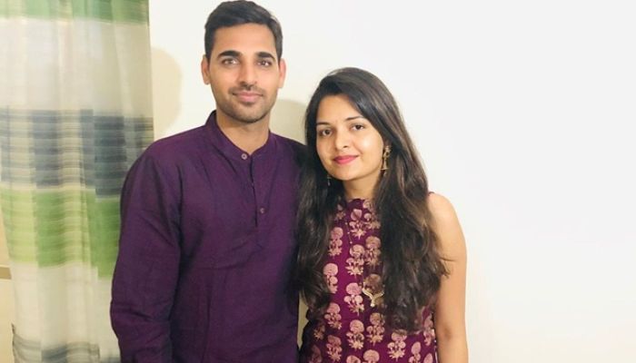 Wife of Bhuvneshwar Kumar lashes out at fans over his poor performance