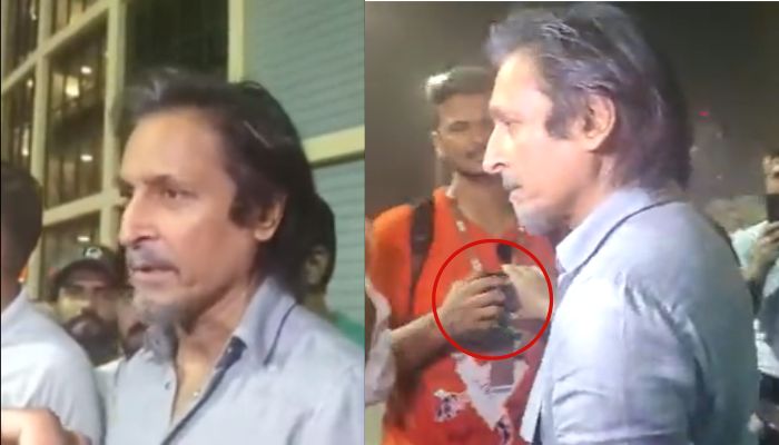 Asia Cup: 'Frustrated' Ramiz Raza tries to snatch phone of Indian journalist after Pakistan lost to Sri Lanka