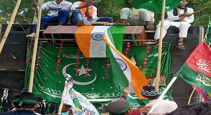 Insult to the National Flag during the Eid Milad-Un-Nabi rally in Prayagraj, 2 persons booked