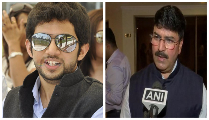 Lok Sabha Mp Accuses ditya Thackeray Of Enjoying In Switzerland When His Father Was Hospitalised