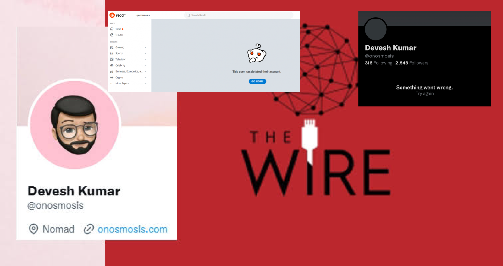 The Wire 'tech expert' Devesh Kumar deletes all his social media and