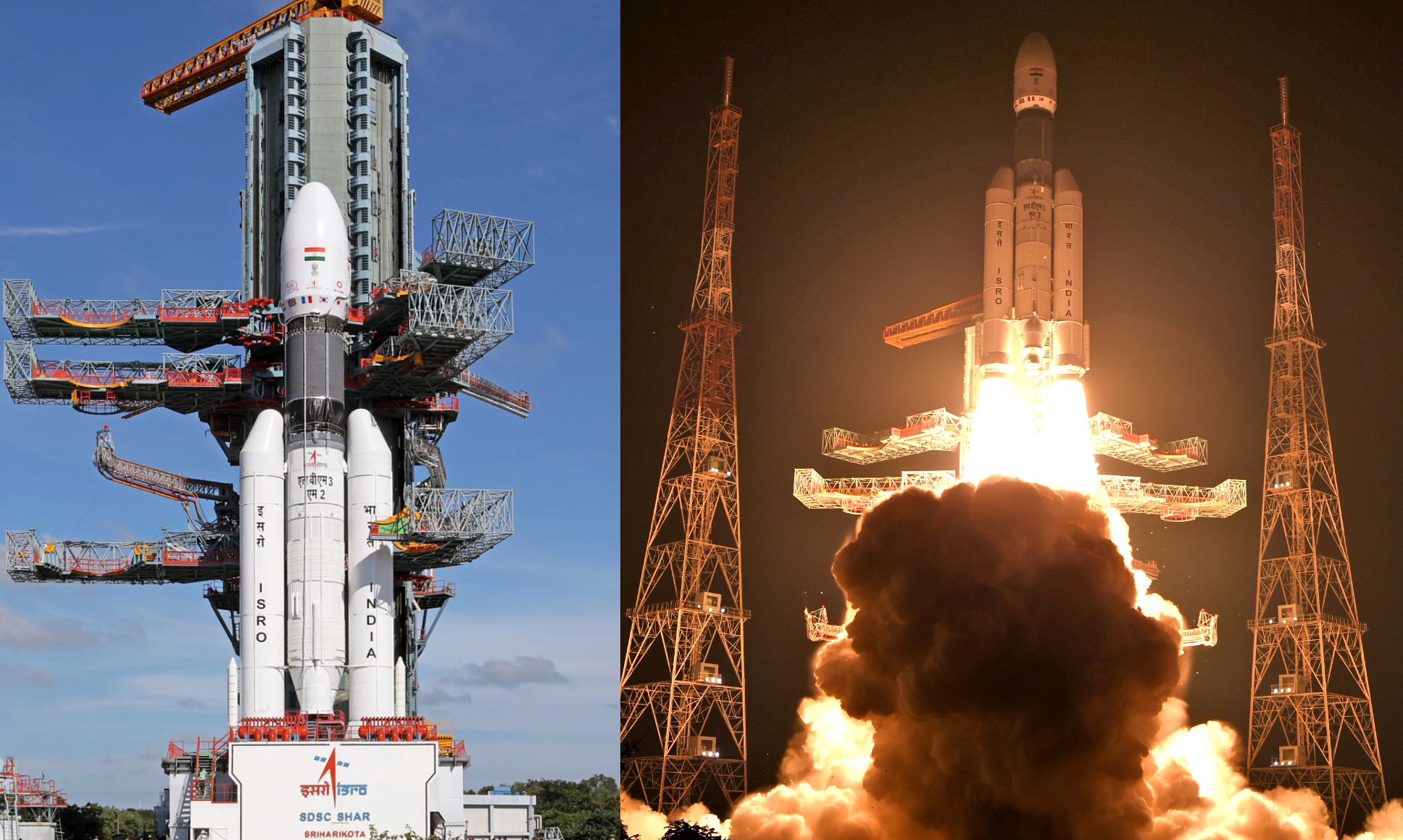 ISRO successfully launches 36 satellites in its heaviest LVM3M2 rocket