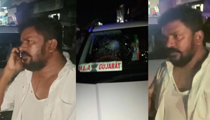 Gujarat: Congress MLA Anant Patel alleges attack by ruling BJP ahead of assembly elections