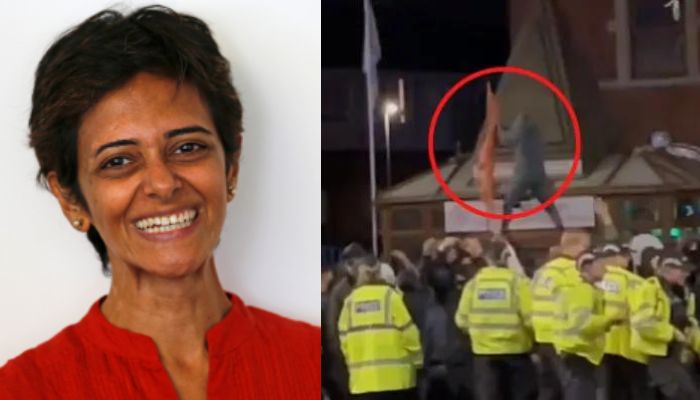 Reuters journalist Rina Chandran blames Indian Hindus for Islamist violence in Leicester