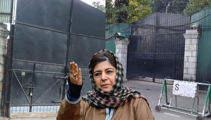 PDP chief Mehbooba Mufti claims she has been put under house arrest