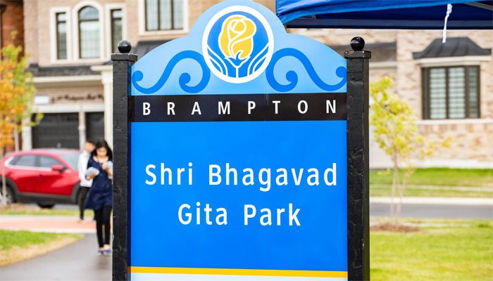 Canada: Indian High Commission concerned over vandalism at Bhagwat Gita Park, police say no attack happened