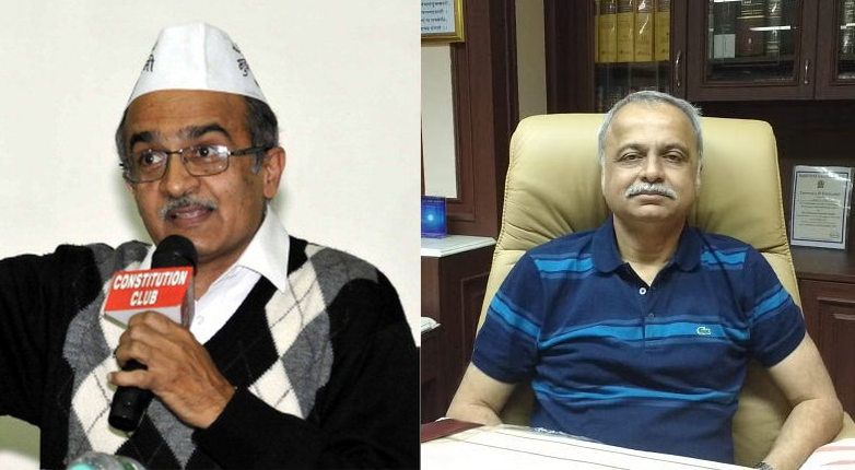 Prashant Bhushan shares AAP leader’s video claiming to be BJP MLA