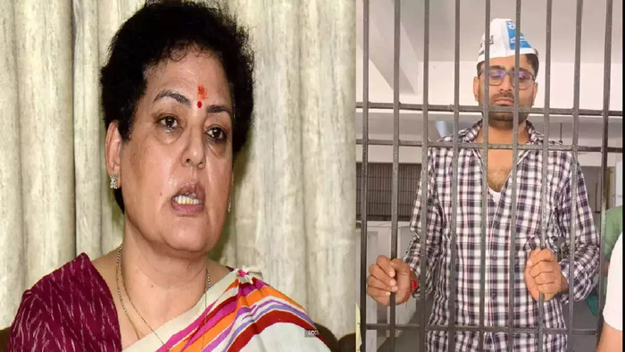 ‘Was threatened by 100 AAP workers for summoning Gopal Italia’, says NCW’s Rekha Sharma, police says AAP leader was detained to control situation