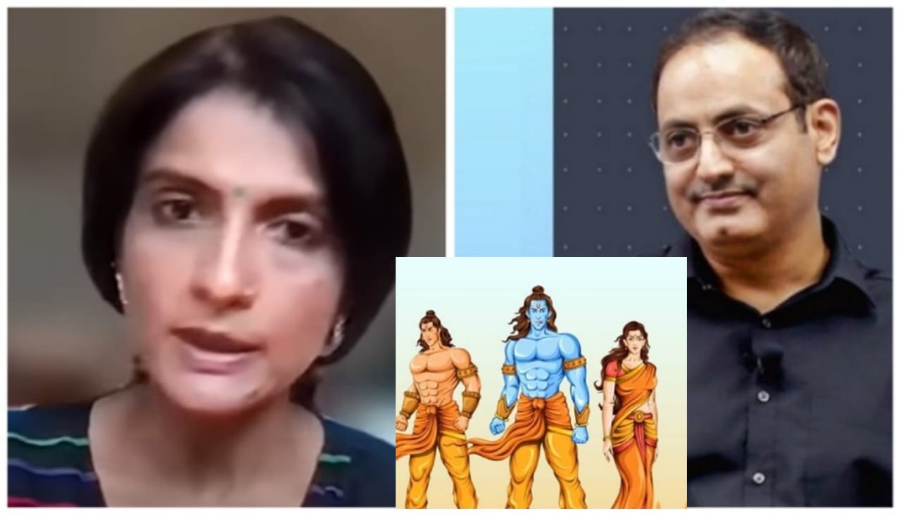 Author Ami Ganatra and Nityanand Misra slam Drishti IAS professor for misrepresenting Ramayan and Lord Ram