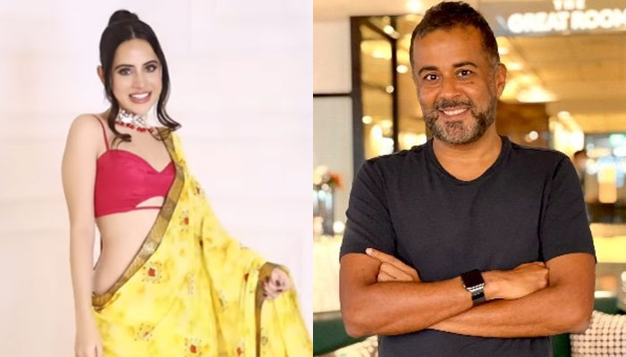 700px x 400px - Uorfi Javed calls out author Chetan Bhagat for his remarks calling the  actress a disttraction for the boys