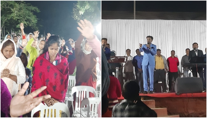 Maharashtra: Evangelical gathering in Baramati lures people into Christianity, heaps insults on Hindu Pandits