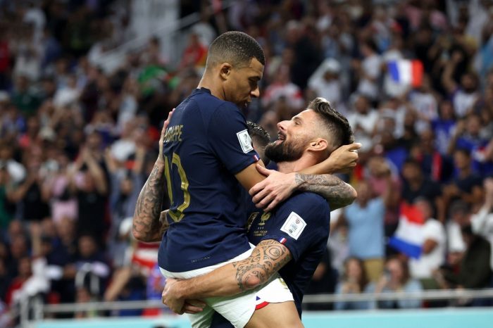 France Progress To Quarter Finals Of The World Cup After Defeating ...