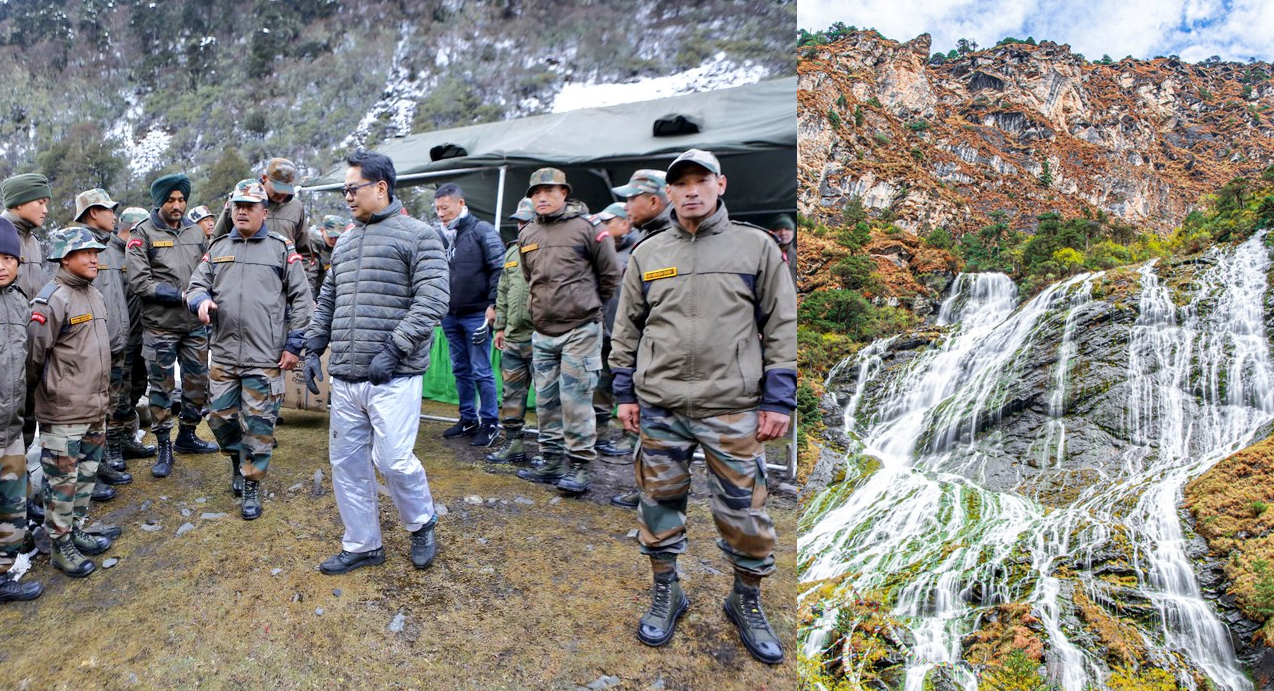 Kiren Rijiju visits Yangtse in Tawang where Chinese military clashed with Indian soldiers