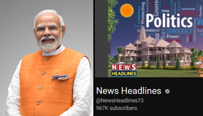 YouTube channel with almost million subscribers peddles anti-Modi fake news, 'fact-checkers' keep mum