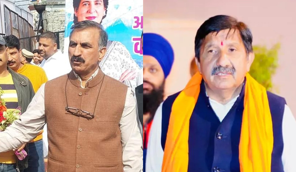 Sukhwinder Singh Sukhu to be CM and Mukesh Agnihotri Dy CM in Himachal