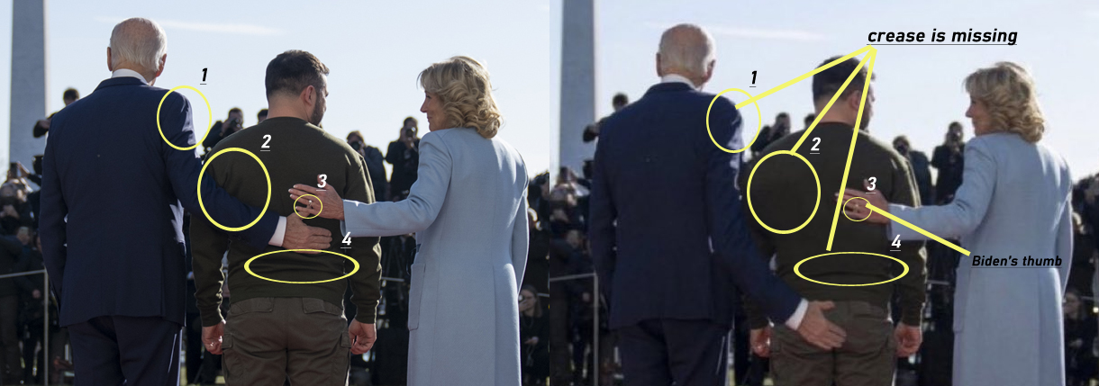 Was The US President Biden Grabbing The Posterior Of Volodymyr ...