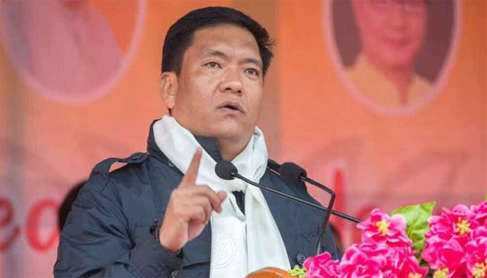 Arunachal Pradesh CM Pema Khandu says Indian soldiers will give a befitting reply to anyone who tries to transgress in Indian Territory