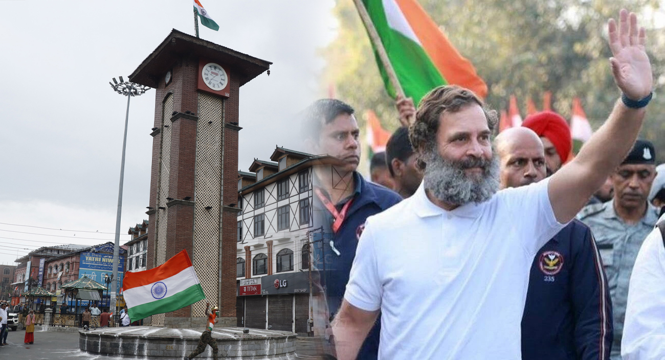 Rahul Gandhi Will Not Unfurl Tricolour At Lal Chowk Because It Is RSS ...