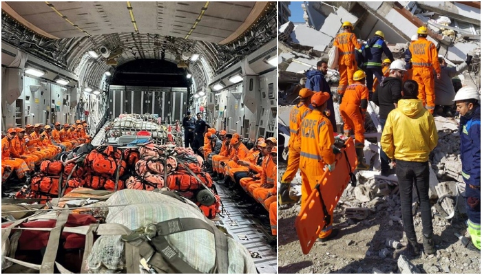 Ndrf Start Rescue And Relief Operations In Earthquake Hit Turkey