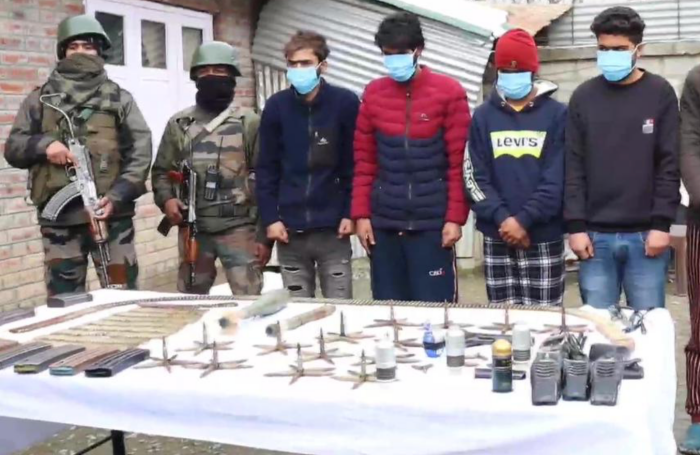 Jaish-e-Mohammad module busted in Jammu and Kashmir's Kulgam, huge cache of arms and ammunition seized