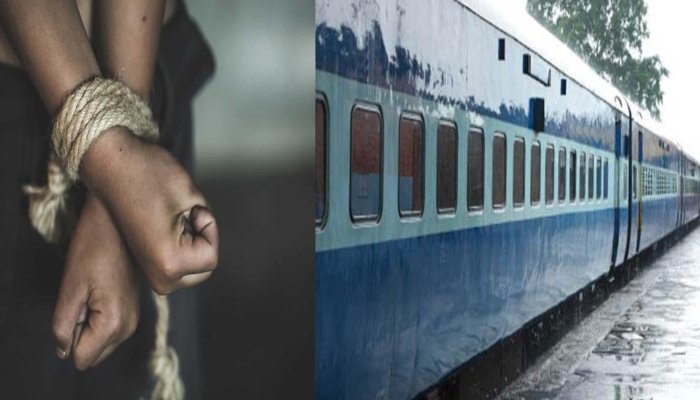 Man abducts two fellow passengers in a train after his wife's purse is stolen