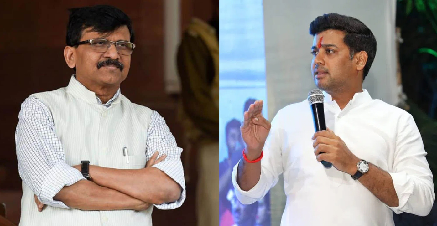 Sanjay Raut booked for defamatory allegations against CM Eknath Shinde's son