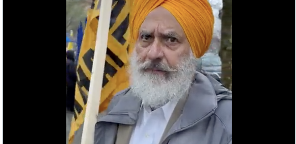 Pro-Khalistan supporters get verbally and physically abusive to Indian journalist at Indian Embassy in Washington DC, watch video