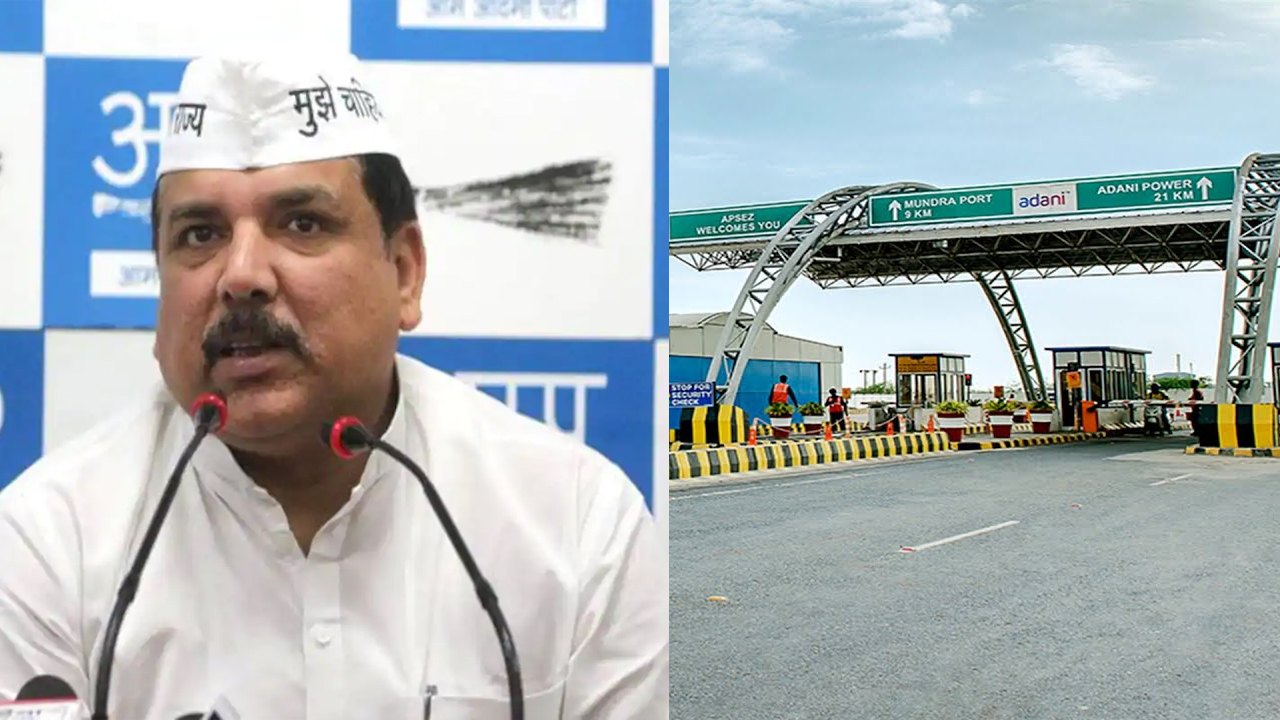 Sanjay Singh of AAP spews lies about the Mundra Port drug case