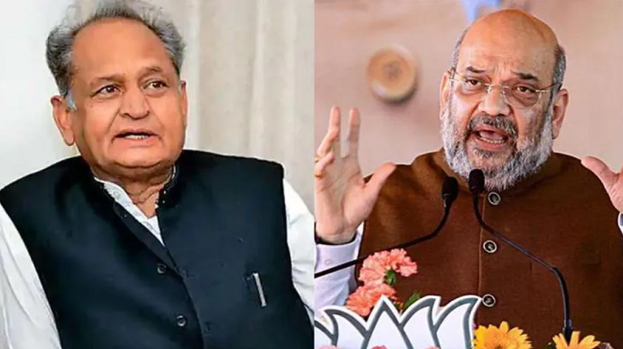 'Gehlot ji's contribution is more to Congress' treasury': Amit Shah takes a dig at Gehlot-Pilot rift in Rajasthan