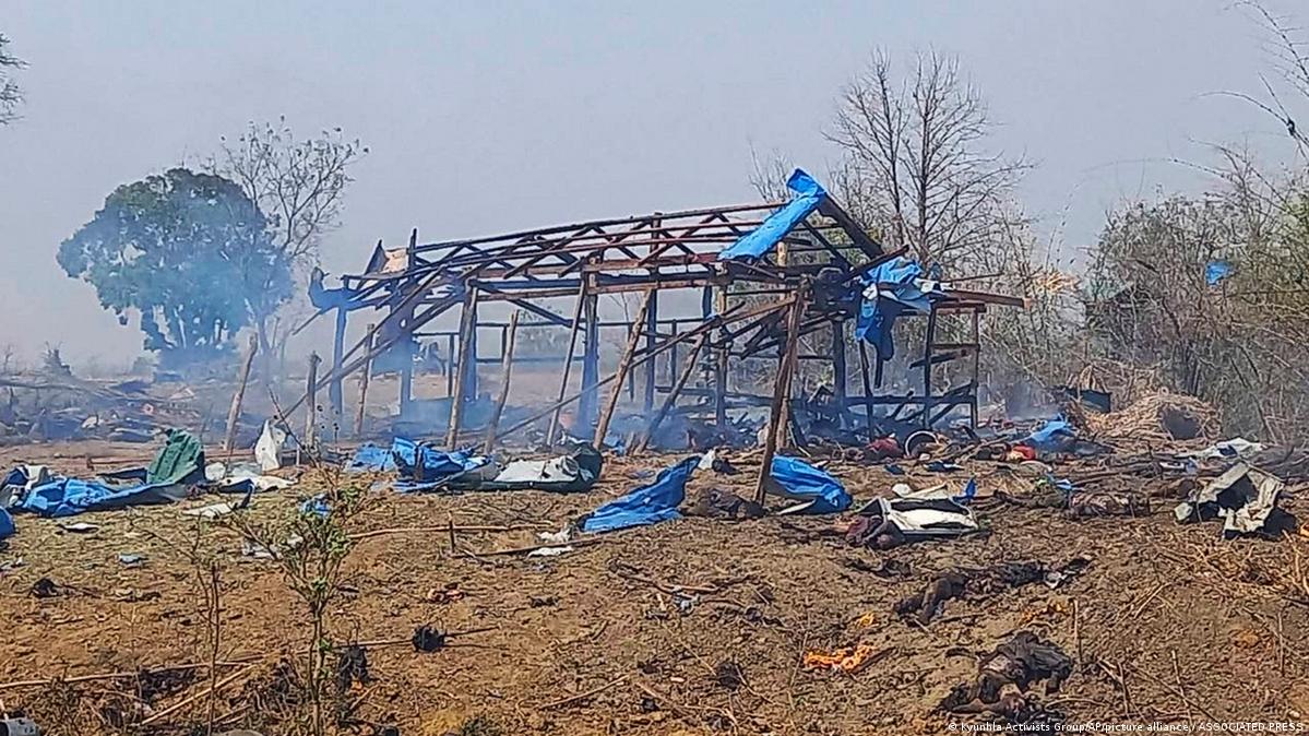 Myanmar’s military junta confirms deadly airstrike on a village, junta says some killed were ‘anti-coup fighters’ but some ‘could be’ civilians