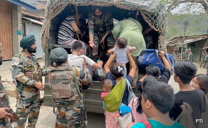 Prompt Response Of The Army And Assam Rifles Averted Large-scale ...