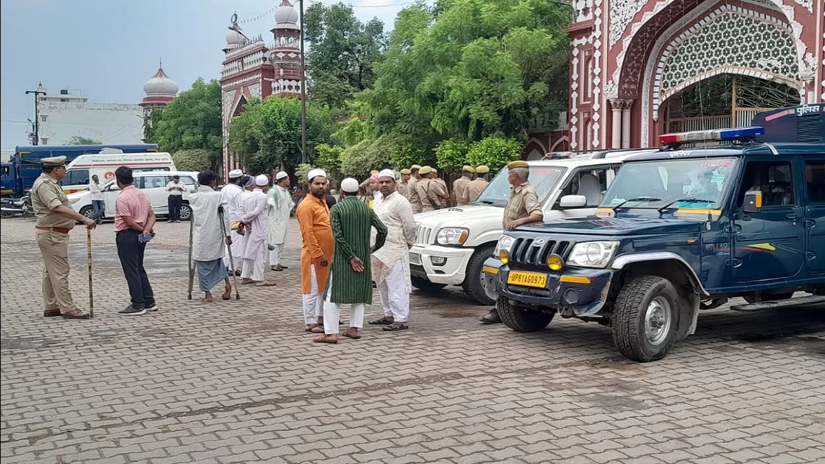 In a first, namaz prayers limited to Idgah premises in Aligarh on Bakrid