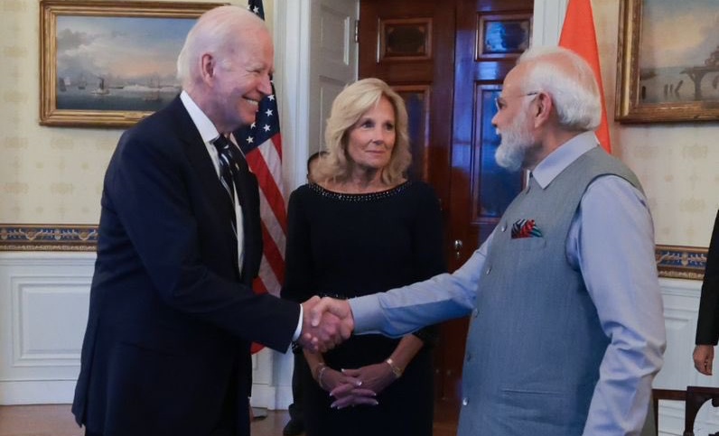 US President Joe Biden hosts PM Narendra Modi for a private dinner a day before the high-profile state dinner, Ajit Doval present too